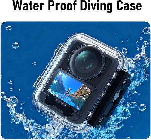 Dive Case for Camera, Underwater Camera Housing, with Bracket, for Snorkeling and Diving in Kuwait