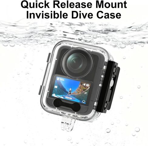 Dive Case for Camera, Underwater Camera Housing, with Bracket, for Snorkeling and Diving in Kuwait
