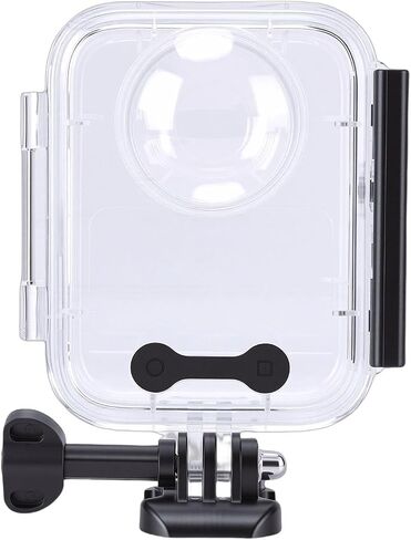 ANGGREK Dive Case, PC Camera Housing with 45M 147FT Depth, 98% Light Transmittance, Optical Glass Lens, Bracket, for Osmo 360 Diving Snorkeling Surfing in Kuwait