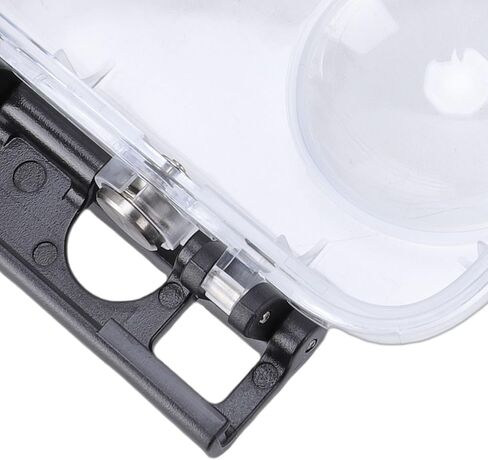 ANGGREK Dive Case, PC Camera Housing with 45M 147FT Depth, 98% Light Transmittance, Optical Glass Lens, Bracket, for Osmo 360 Diving Snorkeling Surfing in Kuwait