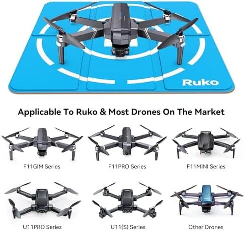Ruko R111S FAA Compliant Remote ID Module and Ruko H002 Drone Landing Pad in Kuwait