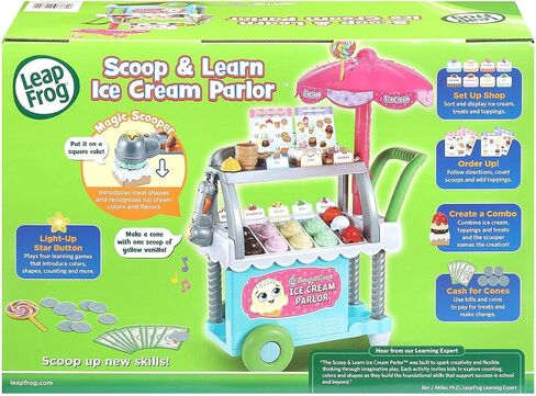 LeapFrog Scoop and Learn Ice Cream Parlor Kids Role-Play Toy in Kuwait