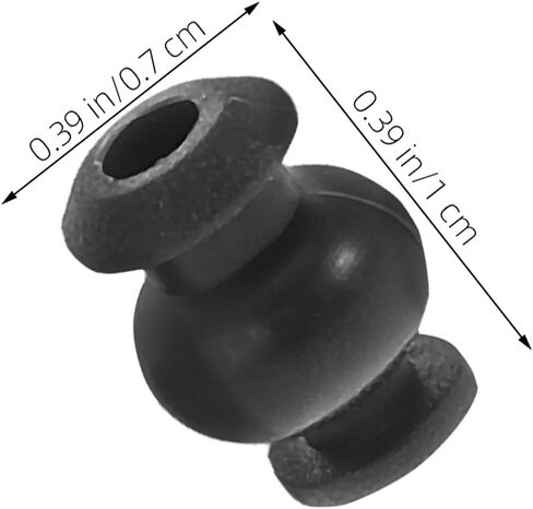 Zerodeko 8pcs Anti Vibration Balls for Gimbal - RC Flight Camera Mount Shock Absorber - Rubber Damping Balls for Quadcopter and Drones in Kuwait