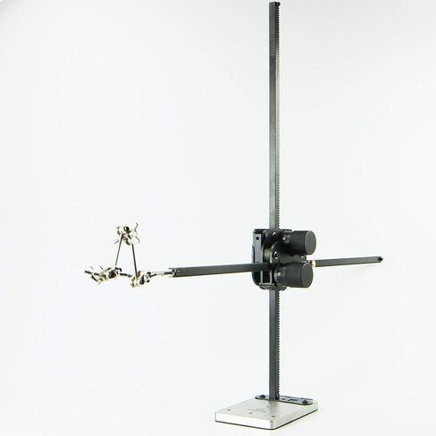 Stop Motion Support Rig, Black, 500cm Steel Rail, Linear Movement, 500g Payload, Table/Rig Mount, Compatible with Camera in Kuwait