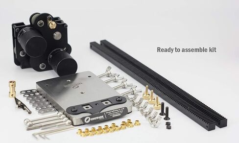 Stop Motion Support Rig, Black, 500cm Steel Rail, Linear Movement, 500g Payload, Table/Rig Mount, Compatible with Camera in Kuwait
