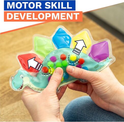 4-Pack Color Sorting Sensory Toys for Toddlers Ages 3+ Montessori Travel Toys Calm Down Toy for Preschool | Flower, Porcupine, Cloudy Rainbow Color Matching Activities Gift Ready for Boys Girls B-Day in Kuwait