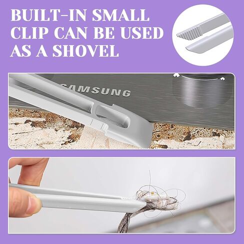 2PCS Multi-Function Rotating Crevice Cleaning Brush, 360 Degree Rotating Crevice Cleaning Brush Household, No Dead Corners Hard Bristle Crevice Gap Brush Tool for Door Window Track Kitchen in Saudi Arabia