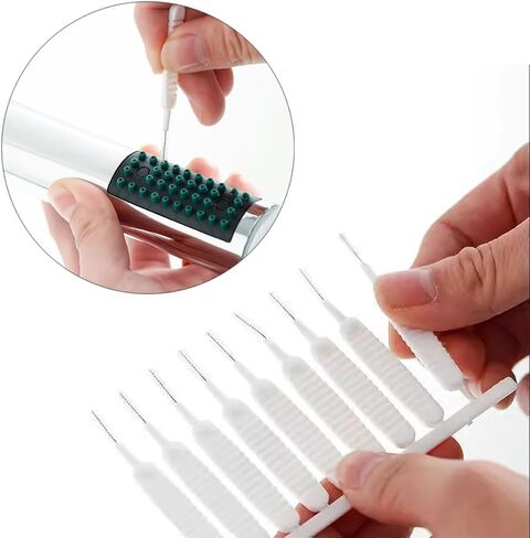 10 Pieces Phone Charging Port Cleaning Brushes,Anti-Clogging Mini Brush Cleaner for Phone Speaker and Receiver,Earbuds,Tablet Camera in Kuwait