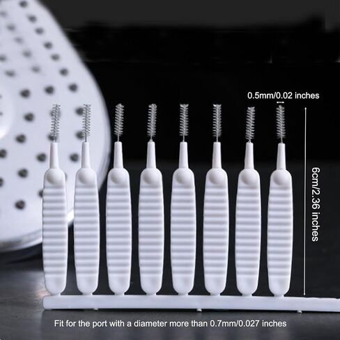 10 Pieces Phone Charging Port Cleaning Brushes,Anti-Clogging Mini Brush Cleaner for Phone Speaker and Receiver,Earbuds,Tablet Camera in Kuwait