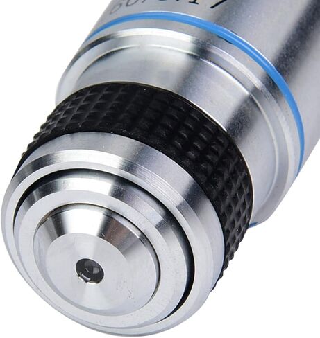 40X Achromatic Objective Lens Microscope Objective Achromatic Objectives 160mm 185 Conjugate Distance 0.17mm Cover Glass RMS Thread Aluminum Alloy Shell in Kuwait