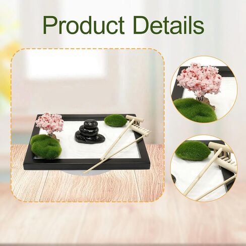 Zen Sand Garden Mini Sand Tools Kit for Office,Desktop, Sandbox in Kuwait