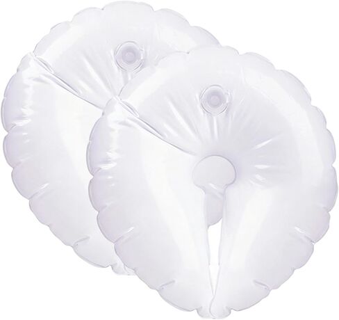 2Pcs Umbrella Base Weight Bag Sand Bag Garden Windproof Flag Base Stand Weight White in Kuwait