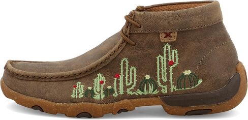 Twisted X Women's Chukka Driving Moc, Moc Toe with CellSole, Bomber, 11 M in Kuwait