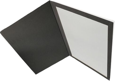 Light Reflector Portable Lightweight,Tabletop,Professional Folding Light Diffuser Board for Food Product Outdoor Indoor Photo, Black White in Kuwait