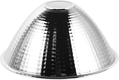 LED Light Reflector Cup Replacement for Spotlight Flashlight, Aluminum Reflector Cup Accessory with Excellent Heat Dissipation and Corrosion Resistance, Silver Lampshade for Indoor in Kuwait