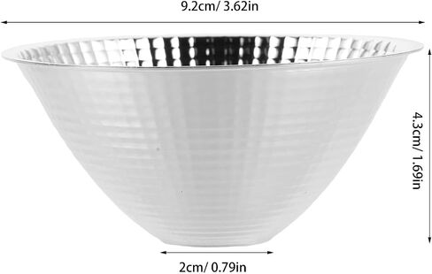 LED Light Reflector Cup Replacement for Spotlight Flashlight, Aluminum Reflector Cup Accessory with Excellent Heat Dissipation and Corrosion Resistance, Silver Lampshade for Indoor in Kuwait