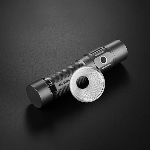 SEWACC 2pcs Silver Aluminum Flashlight Reflector Accessory with Lightweight Multifunctional Design, Compatible with LED Beads Chip Lamp Bulb for Indoor and Outdoor Adventures in Kuwait