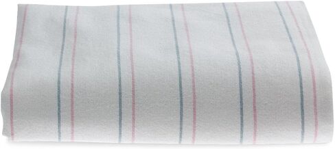 Medline Candystripe Baby Receiving Blanket, 100% Cotton, 36 x36 in, 3 Count | Soft Swaddle Blanket for Newborns & Infants, Classic Hospital Stripe Design, Soft Breathable Nursery Blanket, in Kuwait