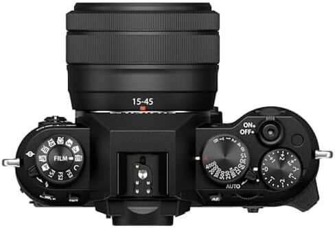 Fujifilm X-T50 Mirrorless Digital Camera XC15-45mmF3.5-5.6 OIS PZ Lens Kit - Black Bundle with Additional Accessories in Kuwait
