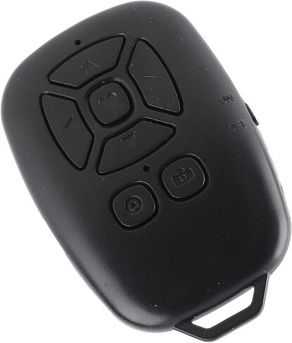 ANGGREK Bluetooth Remote Shutter, 5.0 Wireless Camera Remote Control for Selfie Photos Videos, Mini Bluetooth Page Turner with USB Type C Charging Cable, for Mobile Devices in Kuwait