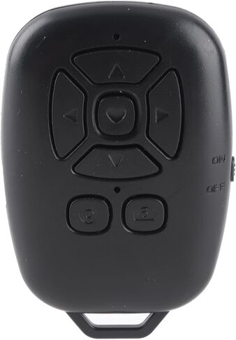 ANGGREK Bluetooth Remote Shutter, 5.0 Wireless Camera Remote Control for Selfie Photos Videos, Mini Bluetooth Page Turner with USB Type C Charging Cable, for Mobile Devices in Kuwait
