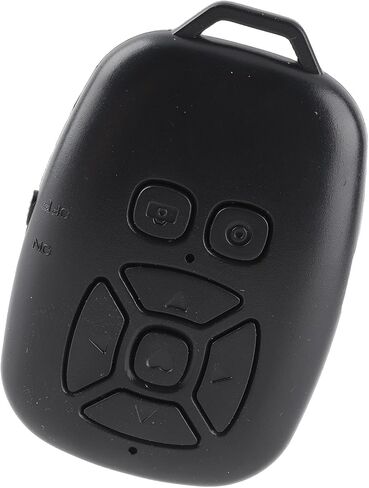 ANGGREK Bluetooth Remote Shutter, 5.0 Wireless Camera Remote Control for Selfie Photos Videos, Mini Bluetooth Page Turner with USB Type C Charging Cable, for Mobile Devices in Kuwait