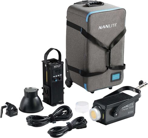 Nanlite Forza 720B LED Spotlight | Rolling Case in Kuwait