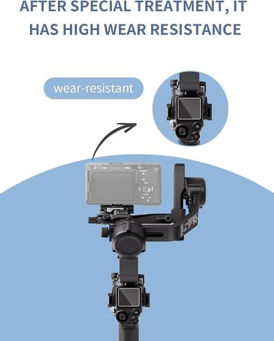[3 Pack] Screen Protector for DJI RS 5 Stabilizer Tempered Glass Film, Screen Protector for DJI RS5, Anti-Scratch & Sensitive & 9H Hardness. in Kuwait