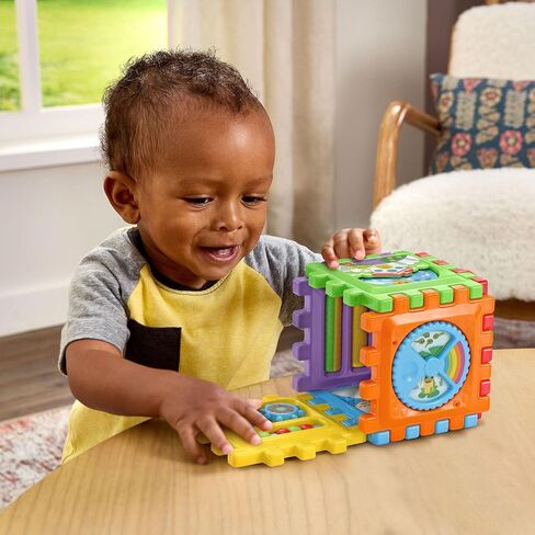 LeapFrog 6-in1 Snap and Learn Busy Cube Motor Skills Baby Toy in Kuwait
