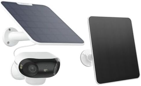 REOLINK Argus 4 Pro 4K Dual Lens Camera Bundle with Solar Panel 2S, Wireless Outdoor Home Security Cam, ColorX Night Vision, No Subscription, IP67 Solar Power Kit in Kuwait