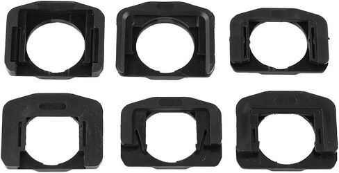 Camera Viewfinder Magnifier and Viewfinder Eyepiece Magnifier, 1.5X Fixed Focus Eyecup for DSLR Camera, 6 Mounting Bases, Comfortable 15mm Eye Relief in Kuwait