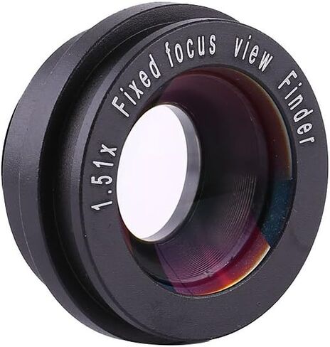 1.5X Fixed Focus Viewfinder Eyepiece Magnifier for DSLR Camera – Durable Magnifier Eyecup with 6 Mounting Bases for, in Kuwait