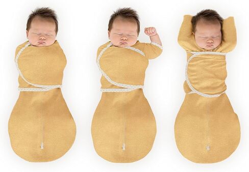 SwaddleDesigns 6-Way Omni Swaddle Sack, Arms Up Swaddle for Newborn, More Options to Calm Startle Reflex, Improves Sleep in Kuwait