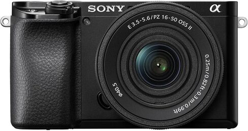 Sony ILCE6100KB Alpha 6100 Mirrorless 4K Video Camera with E PZ 16-50mm Lens - Black (Value Bundle) in Kuwait