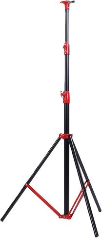 Swift Height Adjustment 9.2ft Photography Tripod Light Stand for Studio Portraits (Orange) in Kuwait