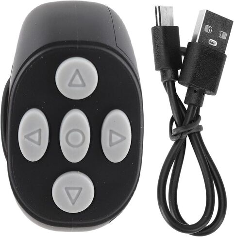 Fabater Bluetooth 5.3 Remote Control Page Turner, Cell Phone Camera Shutter Selfie Remote for Video Reading, Ergonomic Design Compatible with Mainstream Apps, 10m Control in Kuwait