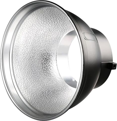 Godox 7" / 18cm Standard Reflector Diffuser for Godox AD600B AD600Pro AD600BM MS200V MS300V SK400IIV SK300IIV Strobe Flash Monolight SL60II SL100II SL150W Video Light in Saudi Arabia