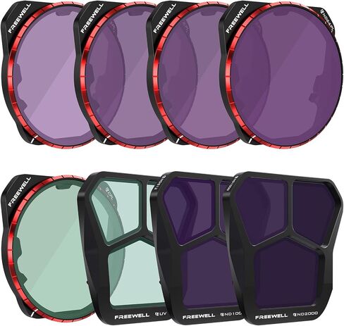 Freewell All Day 8 Pack ND/PL, ND, UV, CPL Filters for Mavic 3 Pro/Cine in Kuwait