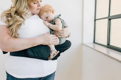 Tushbaby Waistband Extender – Adjustable Extender Accessory Compatible with All Tushbaby Carriers, Extends an Extra 24inches to Fit Comfortably for All Shapes (Black) in Kuwait
