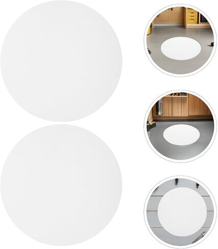 NUOBESTY Ceiling Light Diffuser Panel round 2pcs Acrylic 14.76 Inch Diameter Lamp Shade Cover with Anti-glare Feature and Soft Light Effect for Lamps and Ceiling Fixtures for Comfortable in Kuwait