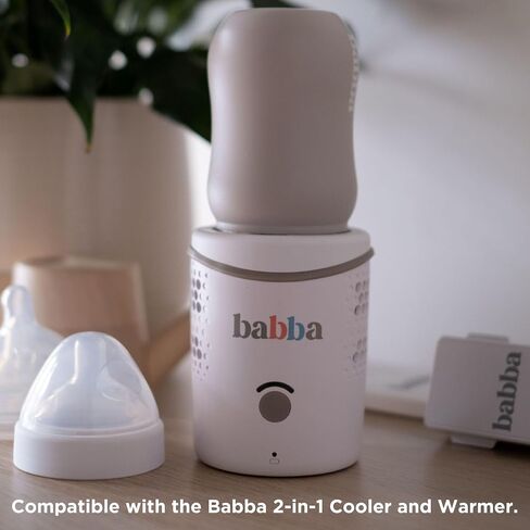 Babba Stainless Steel Baby Bottle, Anti-Colic, Vacuum-Insulated, 8oz in Kuwait