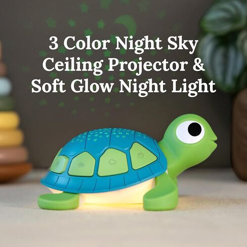 Yogasleep Baby Soundscene White Noise Sound Machine, 20 Relaxing Sounds & Lullabies, Starry Night Light Projector, Bedroom Decor for Infant, Toddler & Kids, Noise Canceling & Sleep Aid, Registry Gift in Kuwait