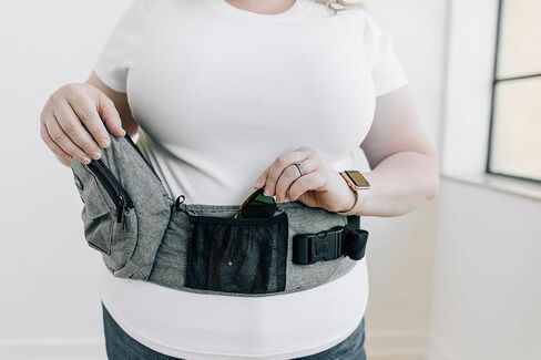 Tushbaby Waistband Extender – Adjustable Extender Accessory Compatible with All Tushbaby Carriers, Extends an Extra 24inches to Fit Comfortably for All Shapes (Grey) in Kuwait