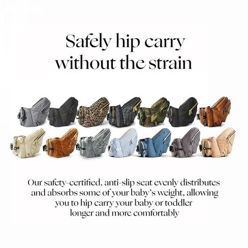 Tushbaby Waistband Extender – Adjustable Extender Accessory Compatible with All Tushbaby Carriers, Extends an Extra 24inches to Fit Comfortably for All Shapes (Grey) in Kuwait