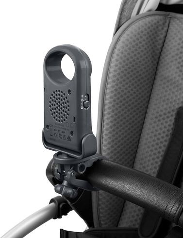 Skip Hop Portable Bladeless Stroller Fan, Adjustable 3 Speeds, Stroll & Connect, Grey in Kuwait