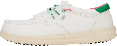 HEYDUDE Wendy Golf Classic Slip On Shoe | Faux Leather | Spikeless Traction | Lightweight Travel Ready in Kuwait