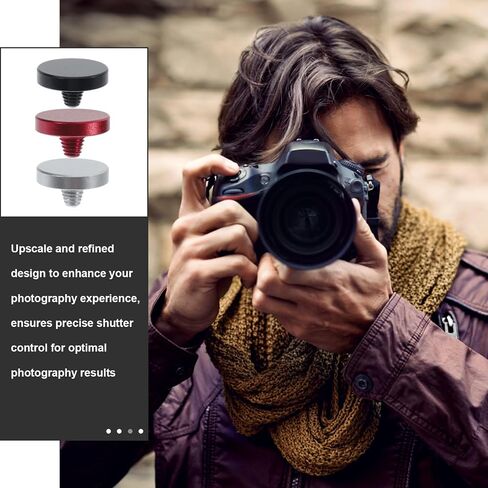 3pcs Aluminum Alloy Camera Shutter Button with Precise Shutter Control and Lightweight Design for Replacement for Upscale Photography Accessories in Kuwait