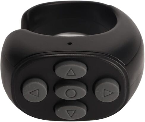 Fabater Wireless Remote Control for Smartphone, APP Page Turner Bluetooth Camera Shutter Selfie for, ABS Ergonomic Design with Charging Case in Kuwait