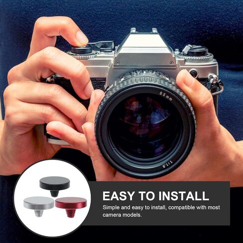 Camera Shutter Release Button with Precise Control Soft Aluminum Alloy 3pcs Lightweight and Refined Design for Upscale Photography Accessories in Kuwait