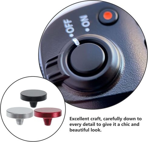 Camera Shutter Release Button with Precise Control Soft Aluminum Alloy 3pcs Lightweight and Refined Design for Upscale Photography Accessories in Kuwait
